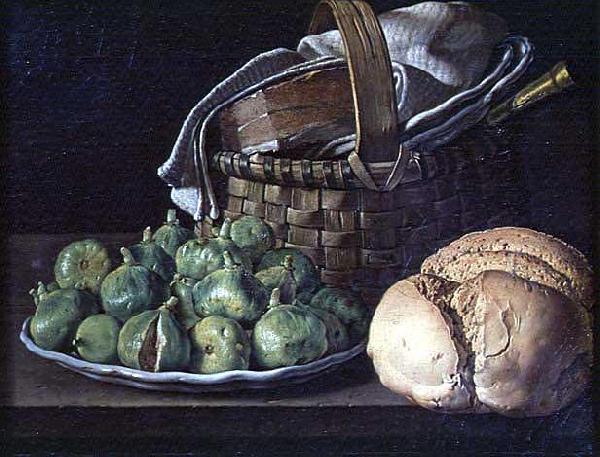 Luis Egidio Melendez Still Life With Figs